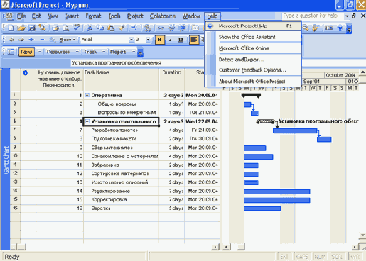  Microsoft Project
