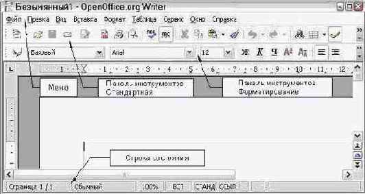 Интерфейс Writer
