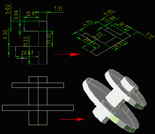 D моделирование в Mechanical Desktop